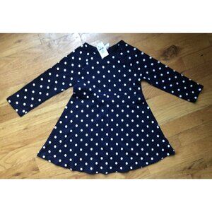 🆕Gap Size 3 Navy Polka Dot Dress